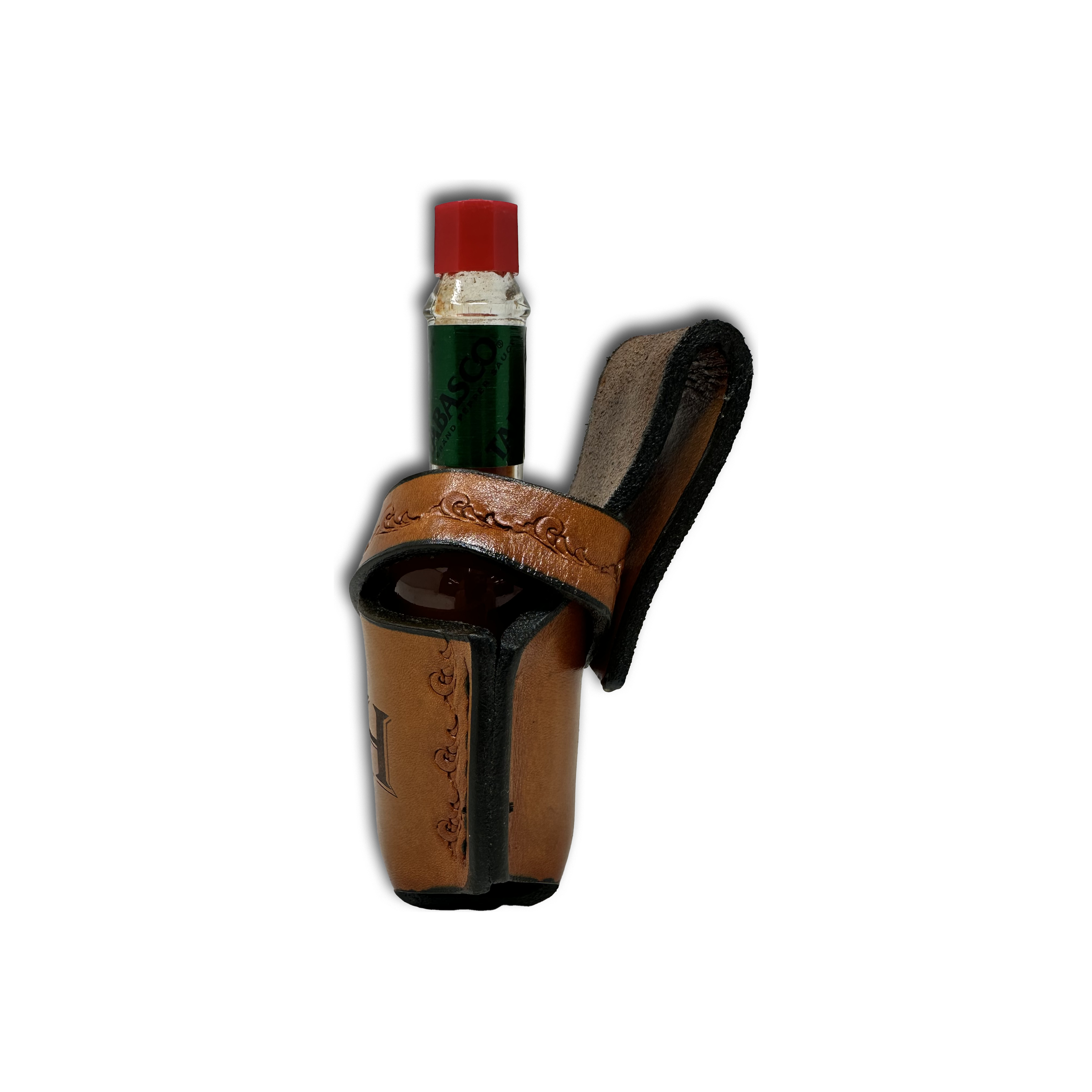 Leather Hot Sauce Holster
