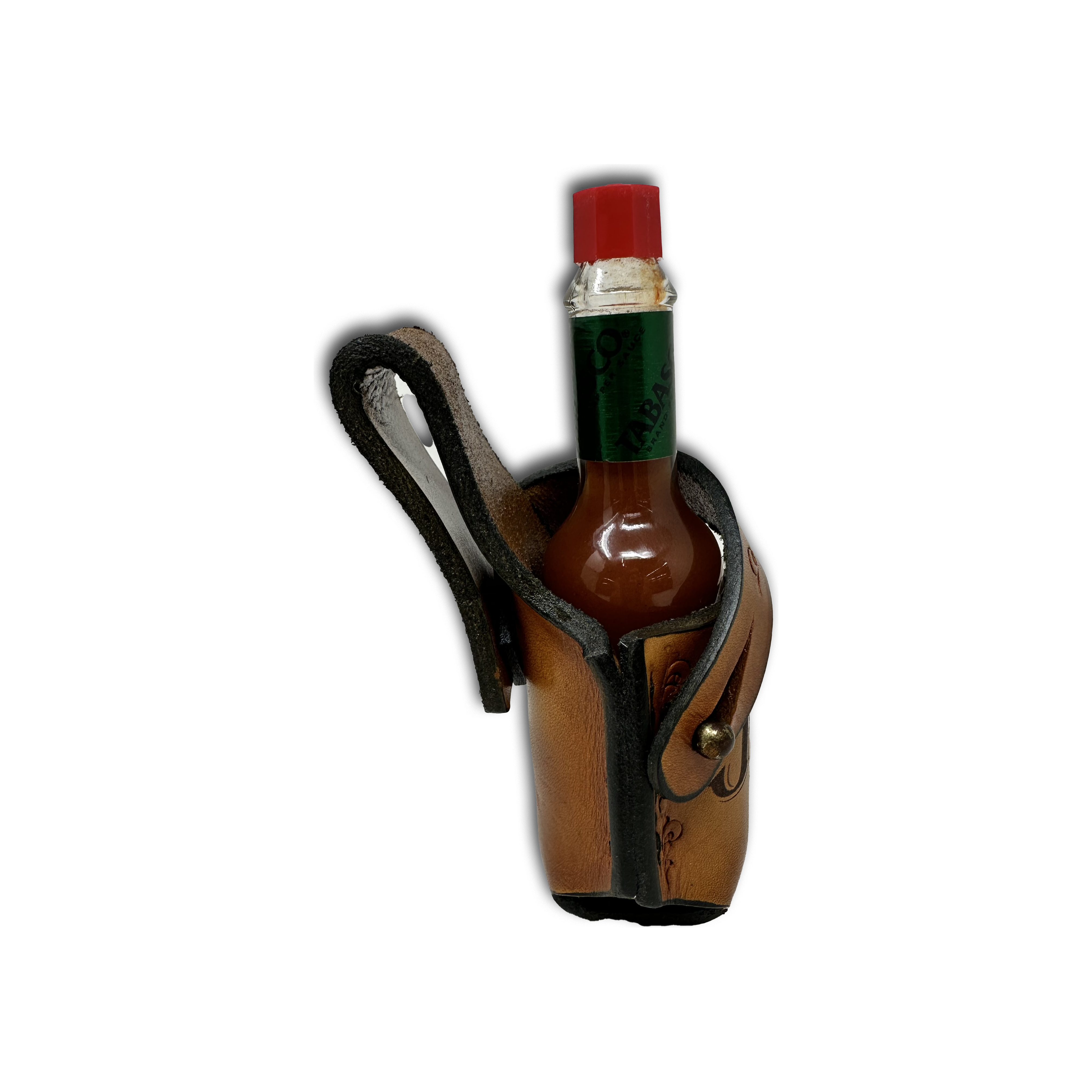Leather Hot Sauce Holster