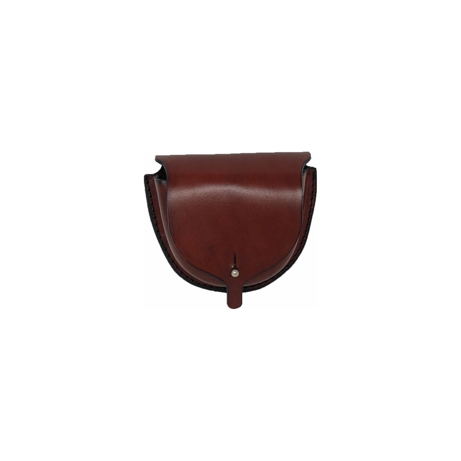 Leather Closed Top Bullet Pouch