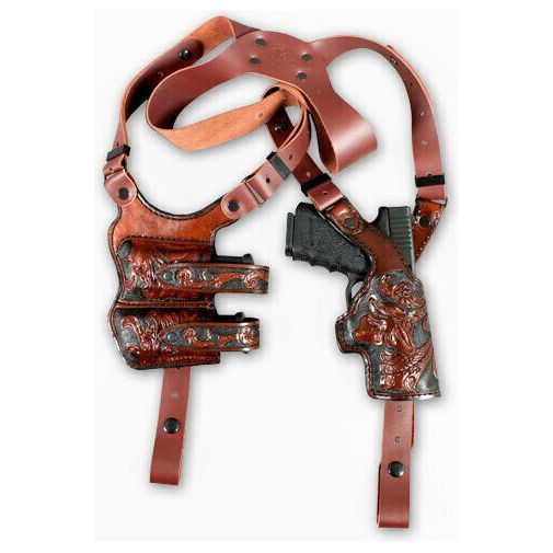 Vertical Shoulder Holster w/Double Mag