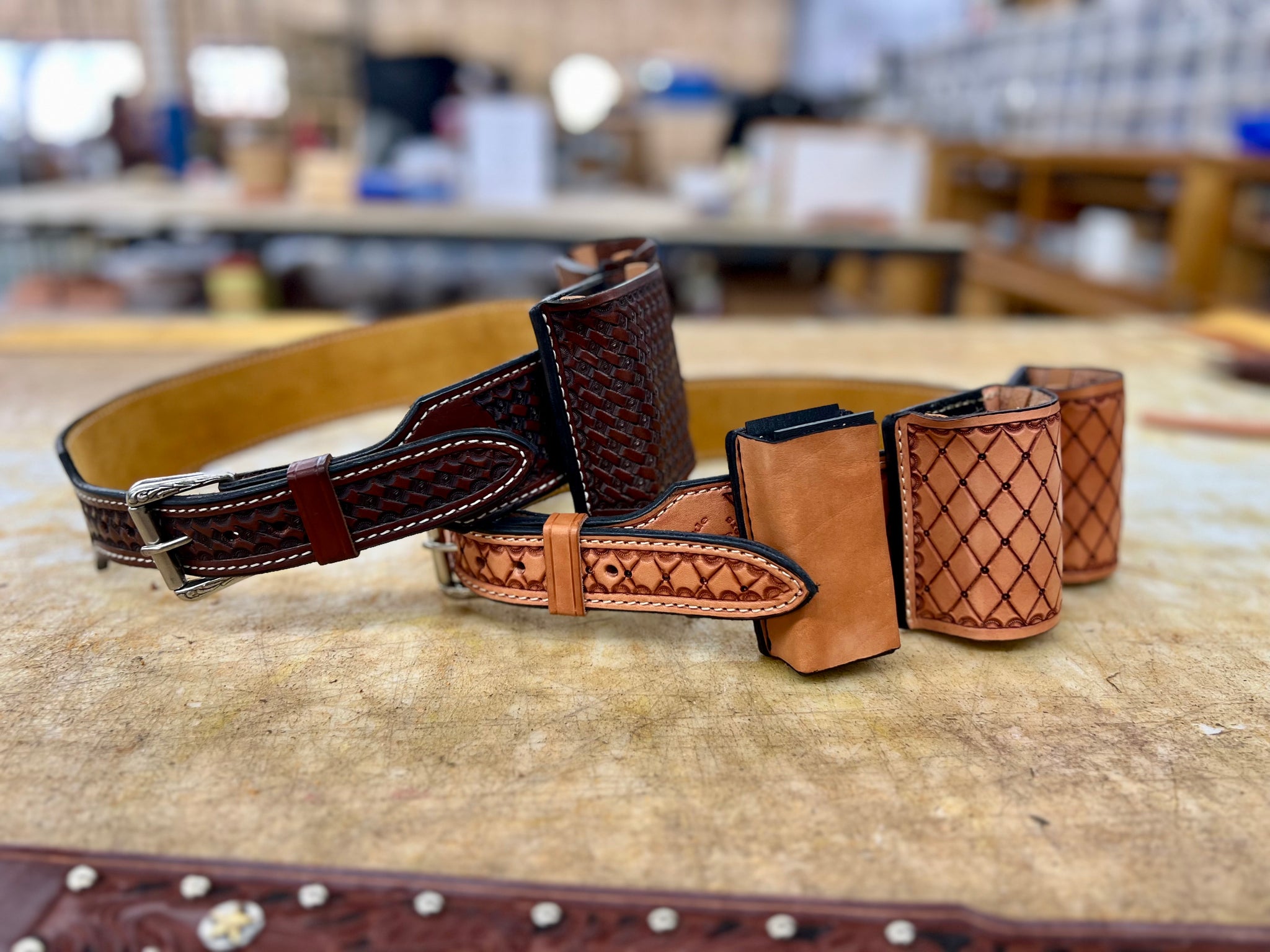 Leather AR/AK47 Mag Pouch