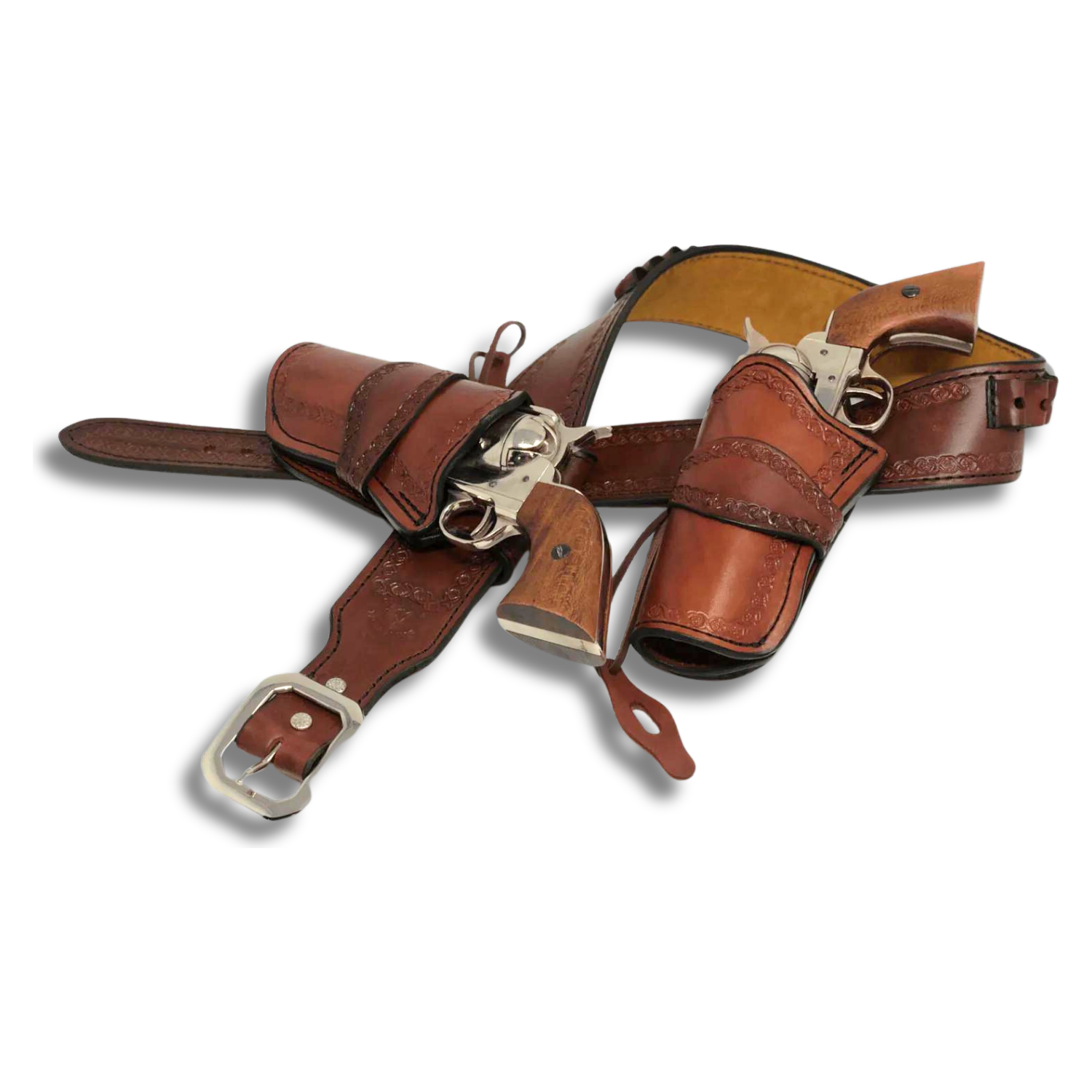 Cowboy Action Holsters w/Floral Tool