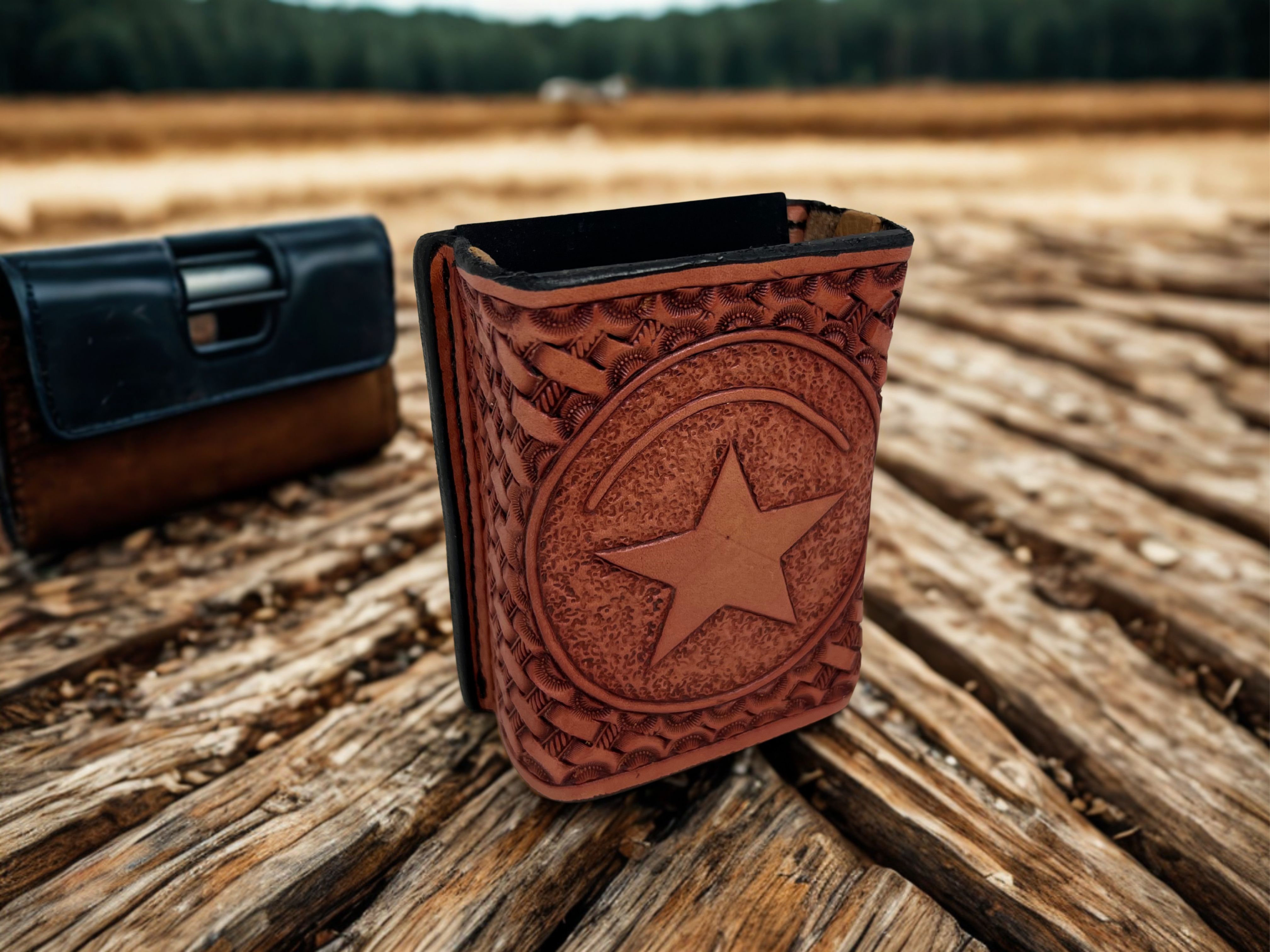Leather AR/AK47 Mag Pouch